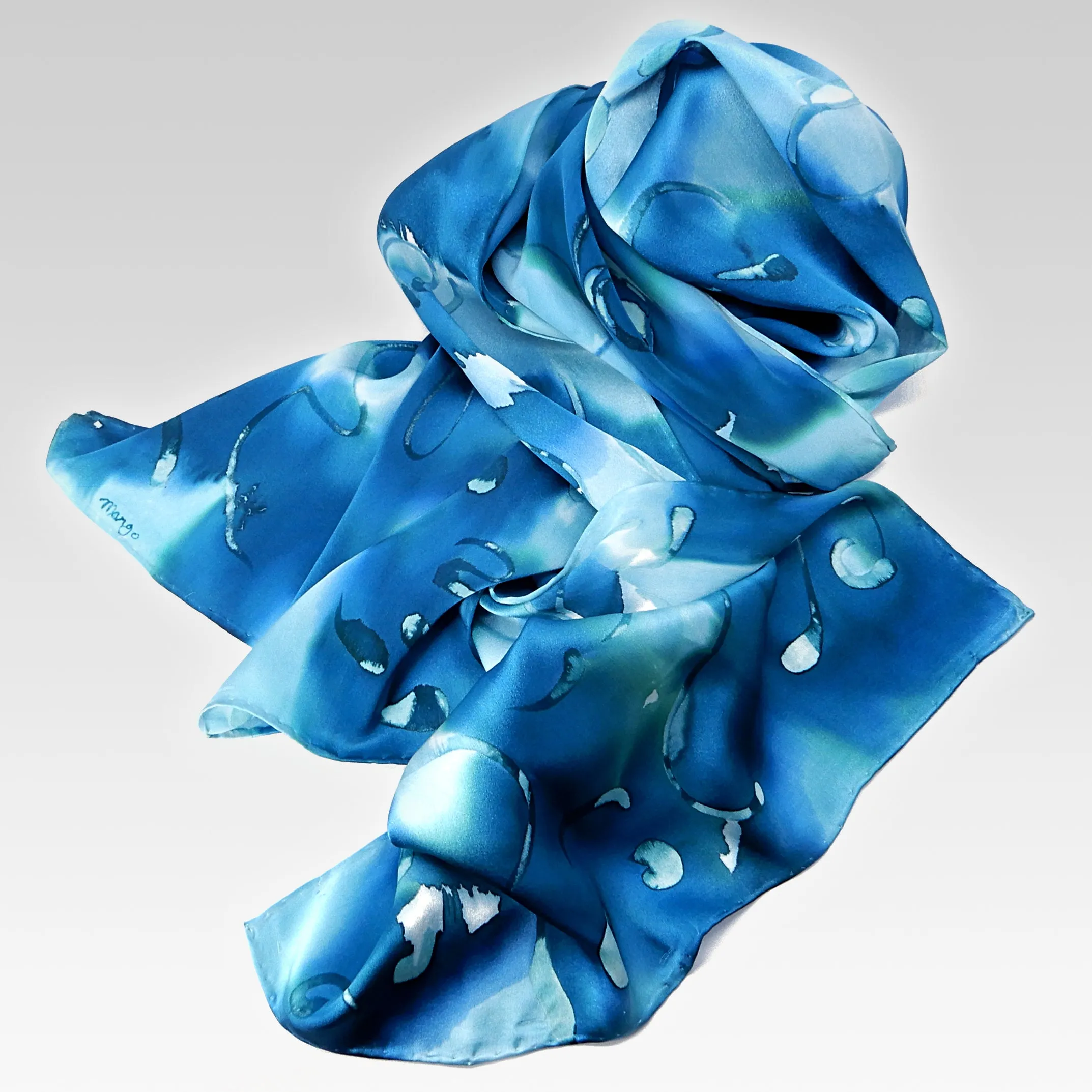 22X90 Silk Shawl