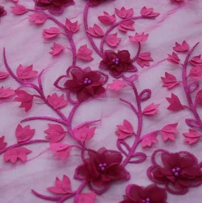 3D Floral Bridal Lace