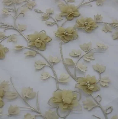 3D Floral Bridal Lace