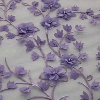 3D Floral Bridal Lace