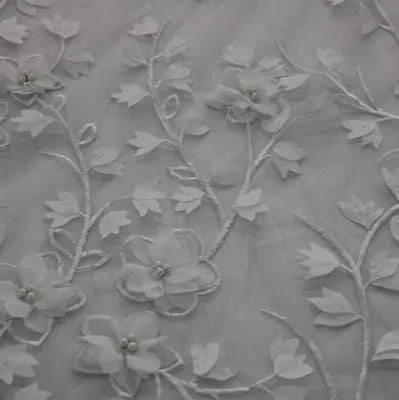 3D Floral Bridal Lace