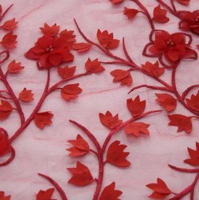 3D Floral Bridal Lace