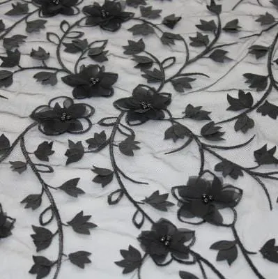 3D Floral Bridal Lace
