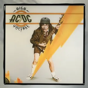 AC/DC High Voltage Coaster Custom Ceramic Tile
