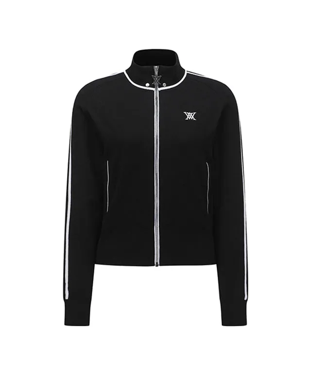 ANEW Golf: Women High Neck Zip - Black