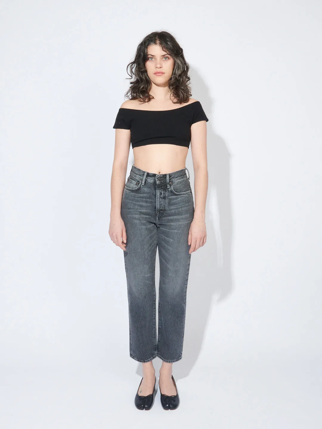 Black Salinas Crop Top