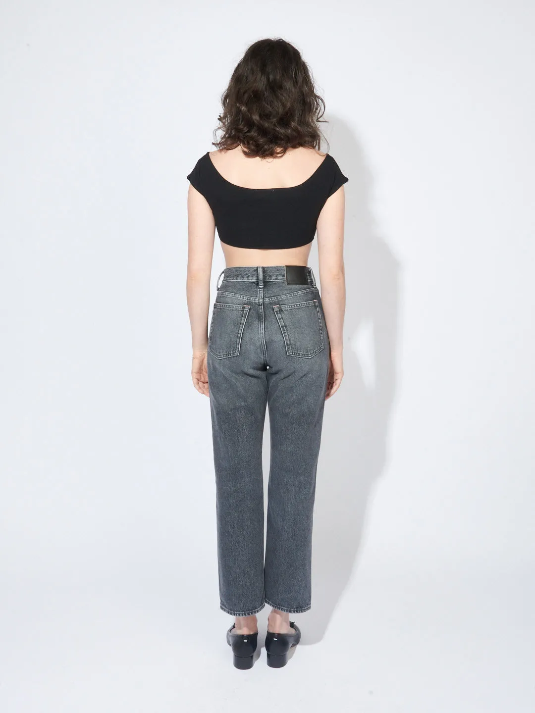 Black Salinas Crop Top