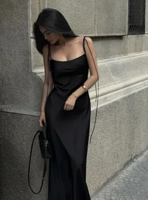 Black Simple Evening Gowns, Party Prom Dress    fg7466