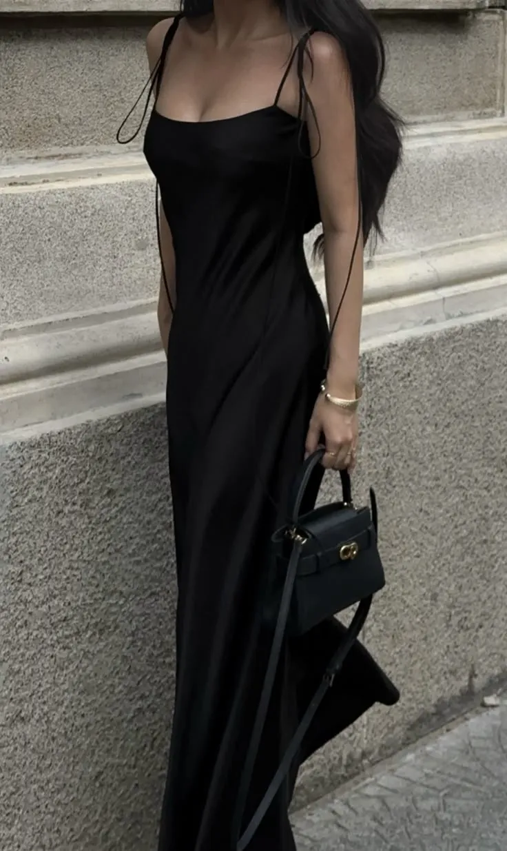Black Simple Evening Gowns, Party Prom Dress    fg7466