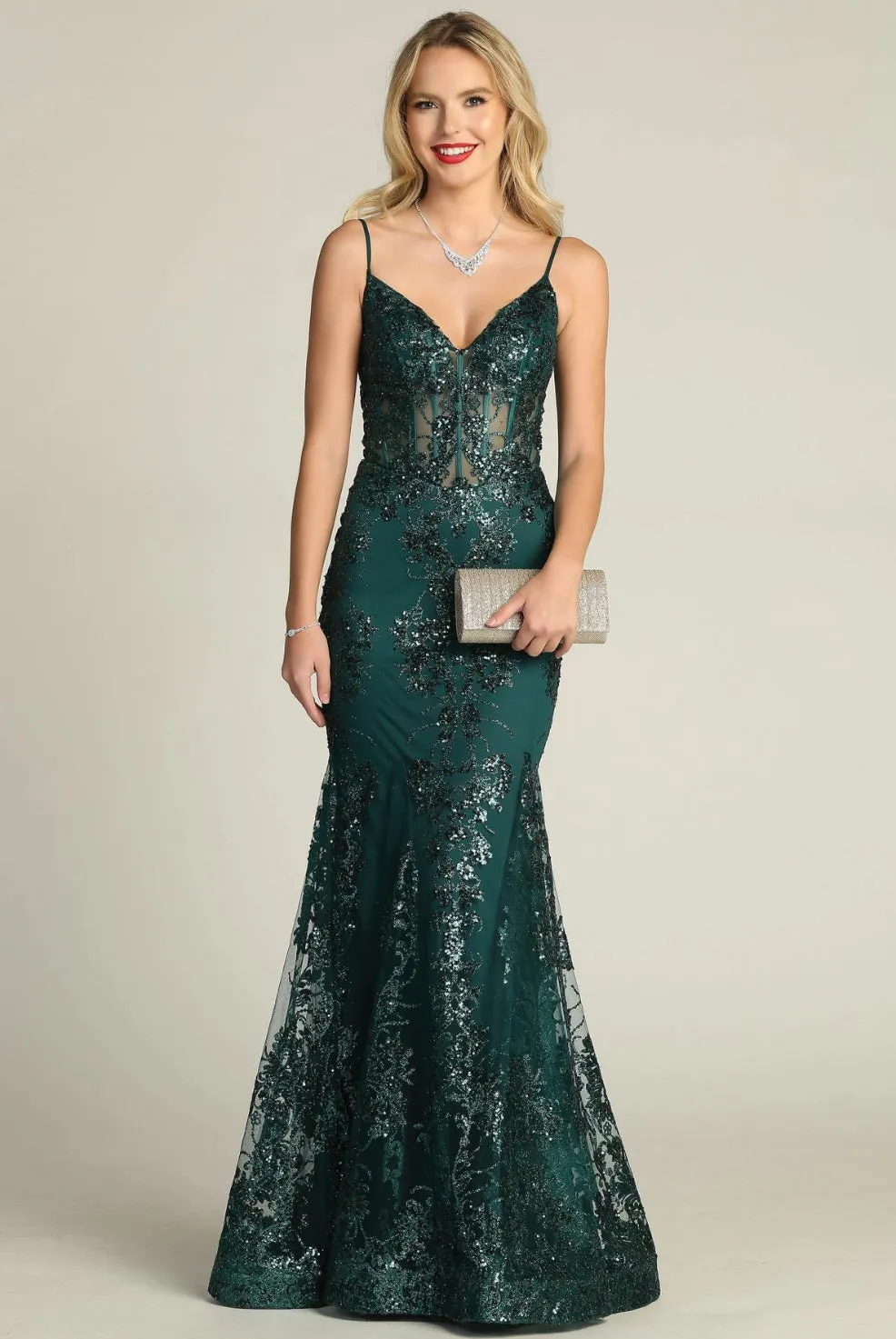 Chicas Evening Gown C813