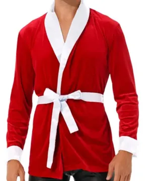 Christmas Smoking Jacket