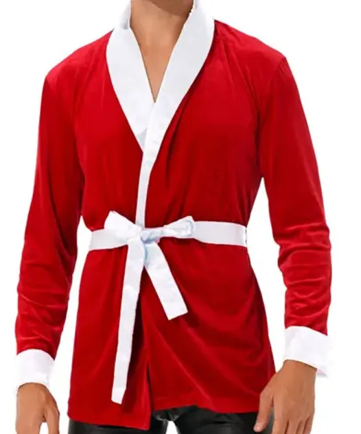 Christmas Smoking Jacket
