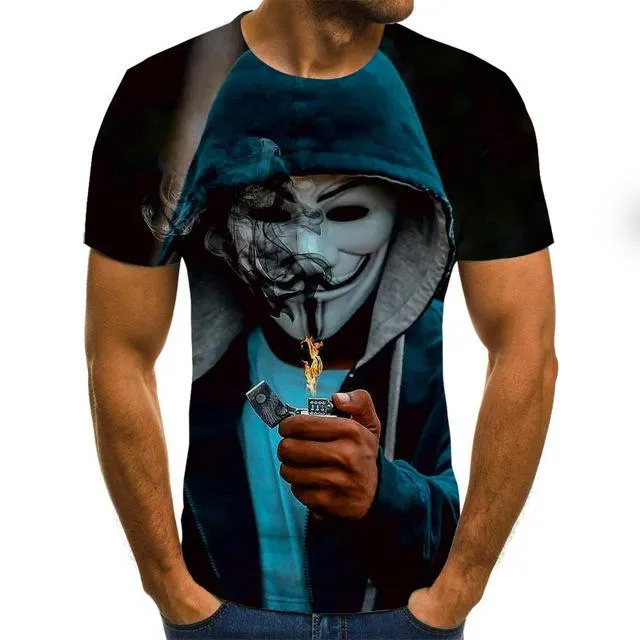 Clown 3D Printed T Shirt
