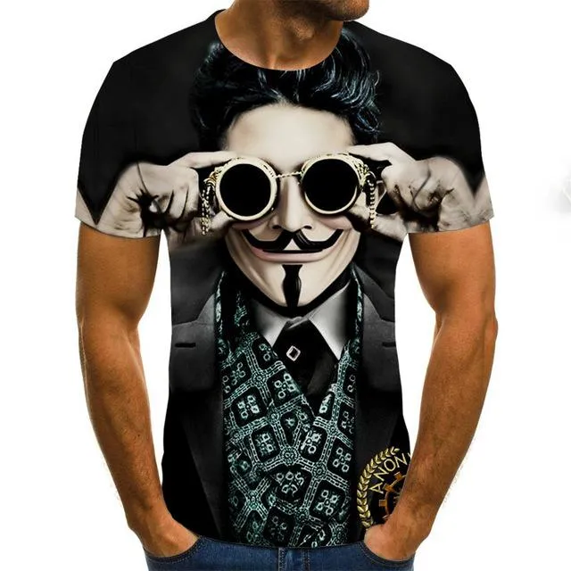 Clown 3D Printed T Shirt