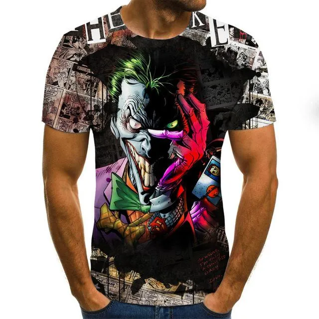 Clown 3D Printed T Shirt