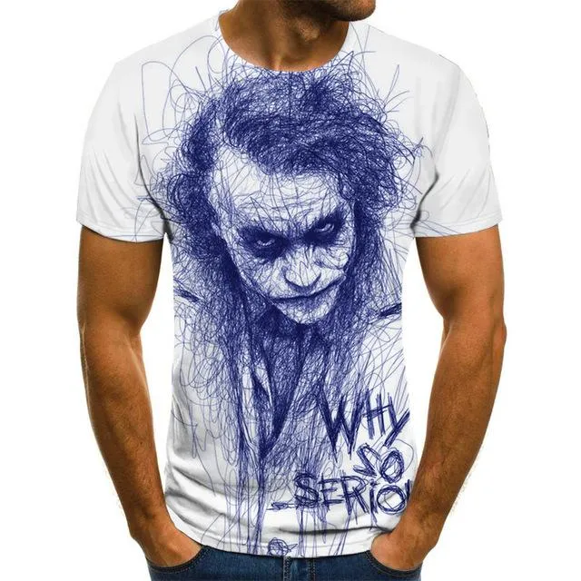 Clown 3D Printed T Shirt