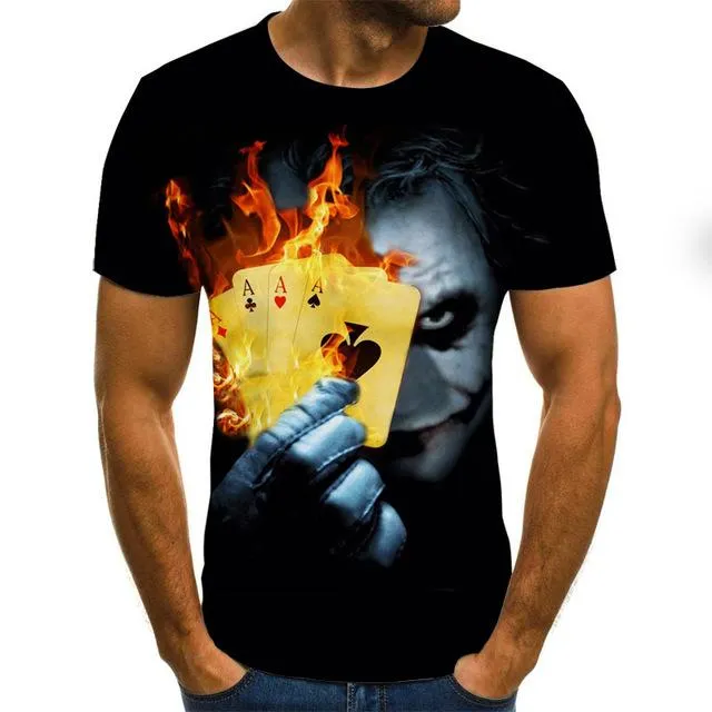Clown 3D Printed T Shirt