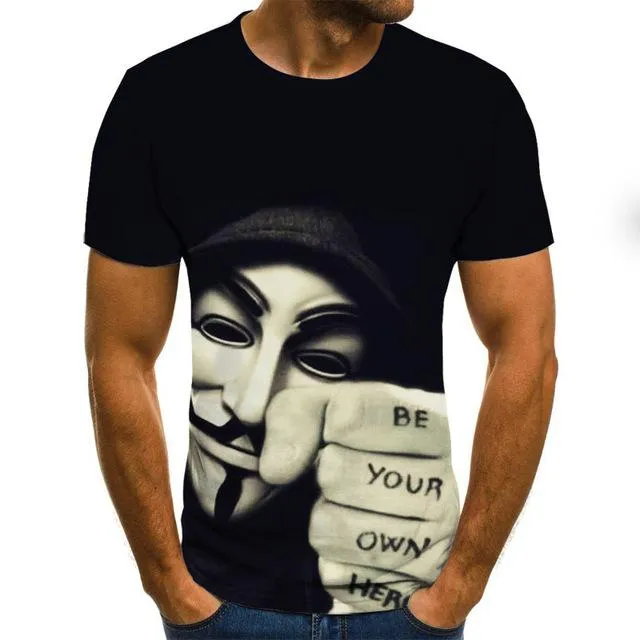 Clown 3D Printed T Shirt