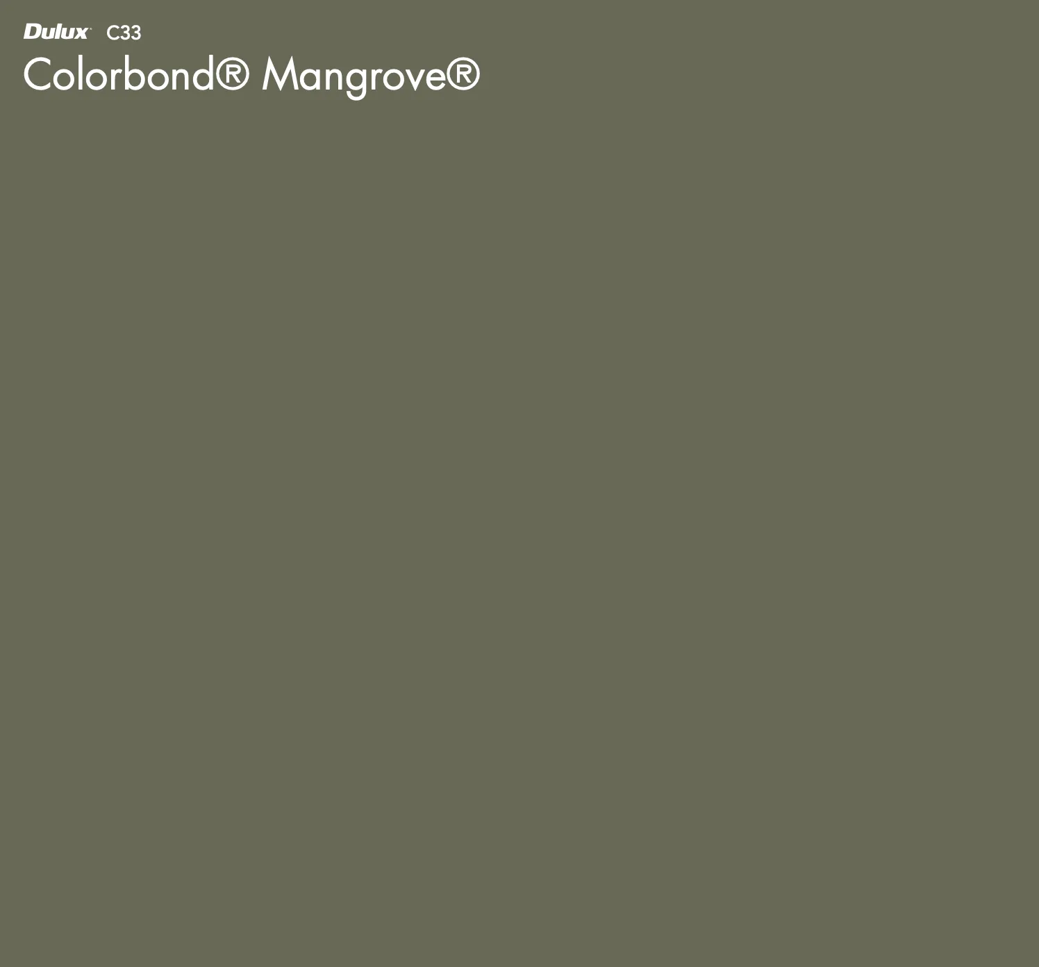 Colorbond® Mangrove®