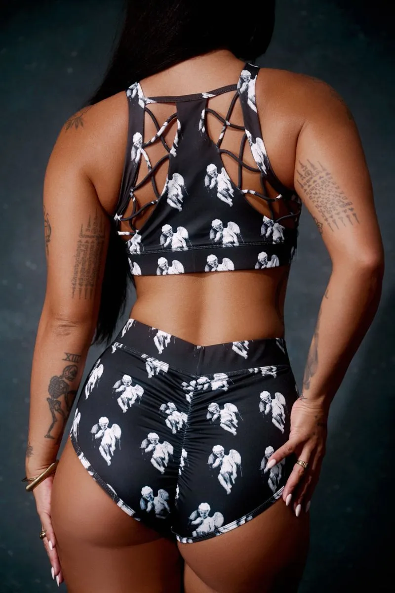 CXIX Cupids Got A Gun NYX Top - Black