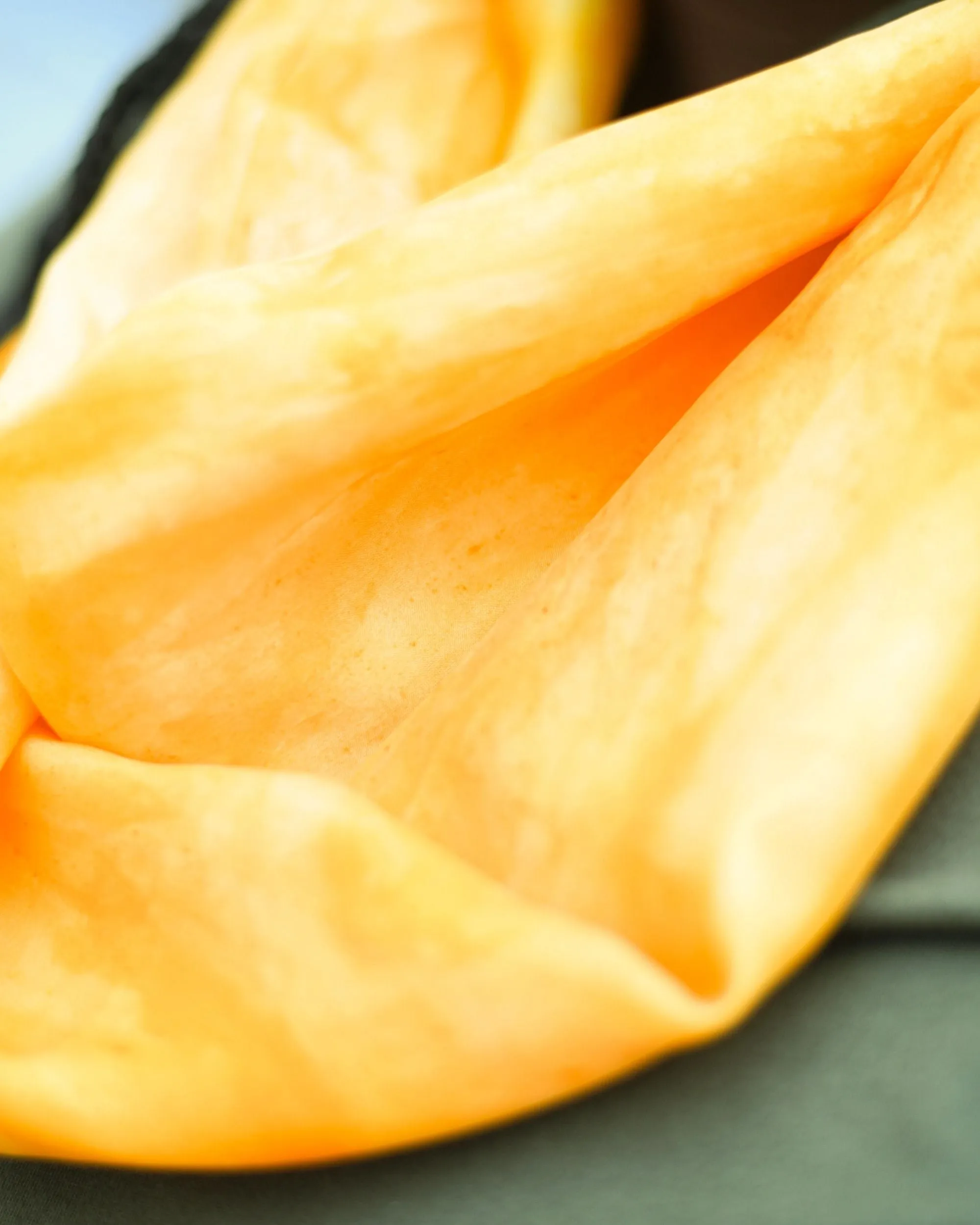 Dandelion Gold Silk Scarf