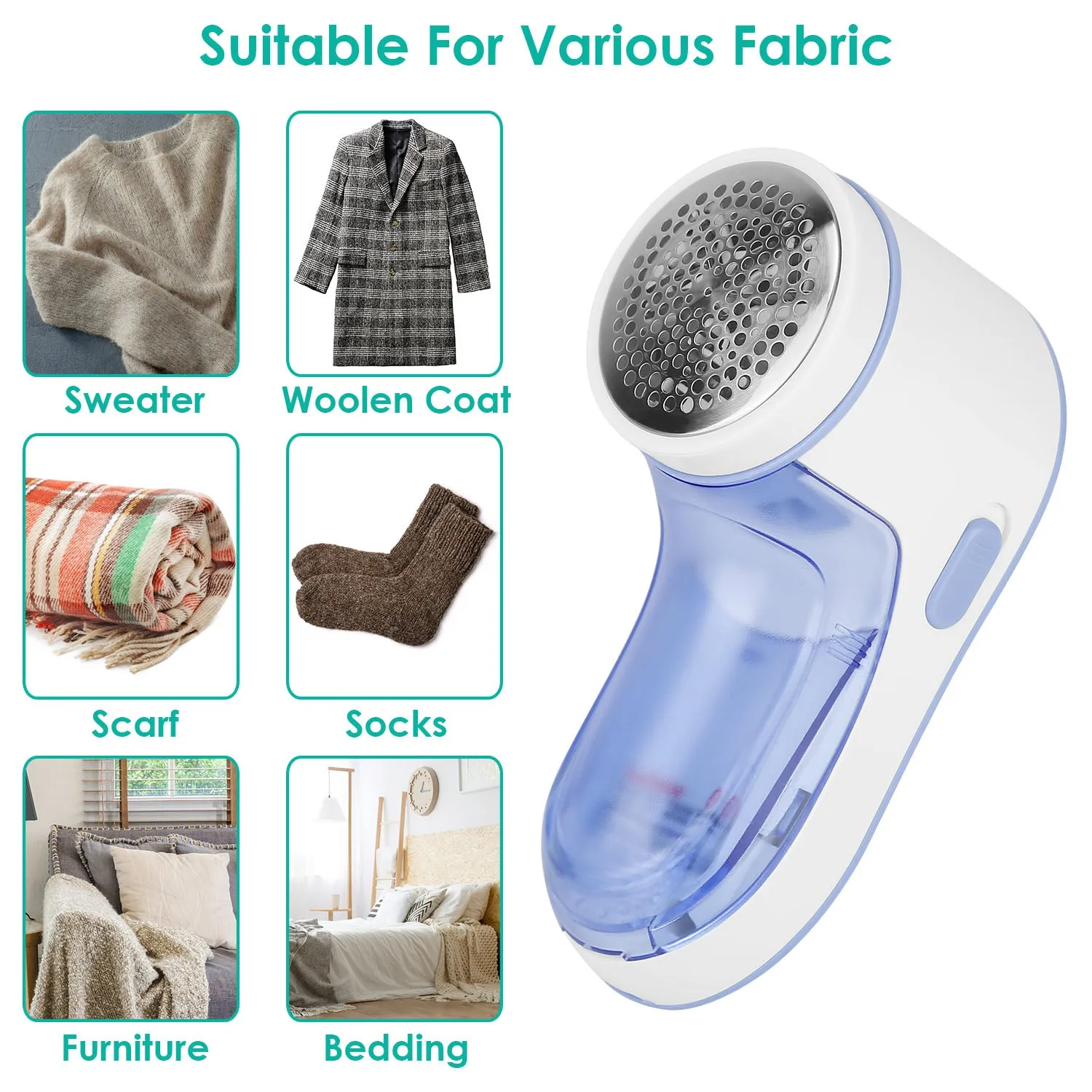 Electric Lint Shaver USB Rechargeable Fabric Clothes Lint Fluff Remover