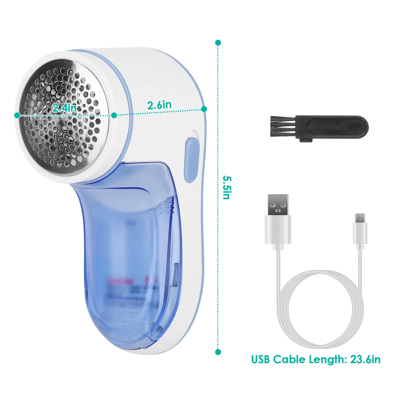Electric Lint Shaver USB Rechargeable Fabric Clothes Lint Fluff Remover