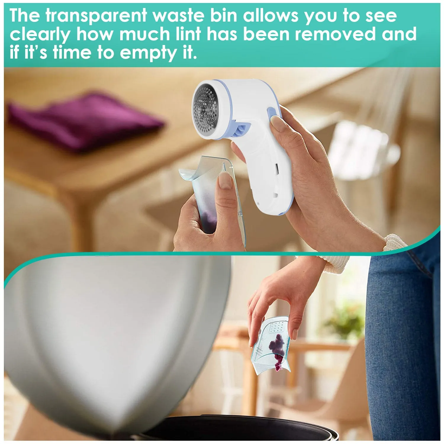 Electric Lint Shaver USB Rechargeable Fabric Clothes Lint Fluff Remover