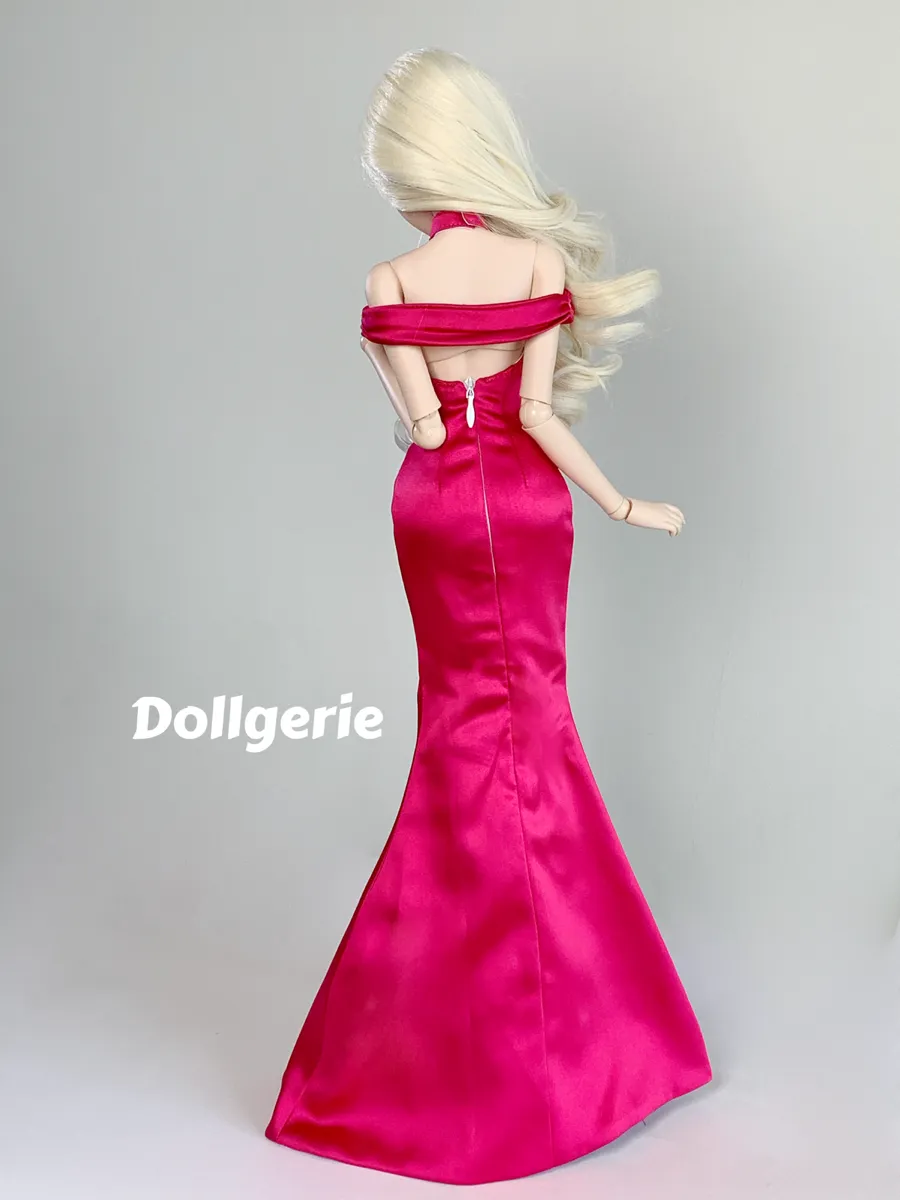 Elegant Fishtail Red Ball Gown for SmartDoll