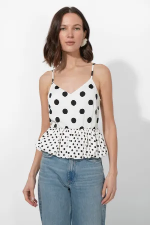 Estella Polka Dot Balloon Top
