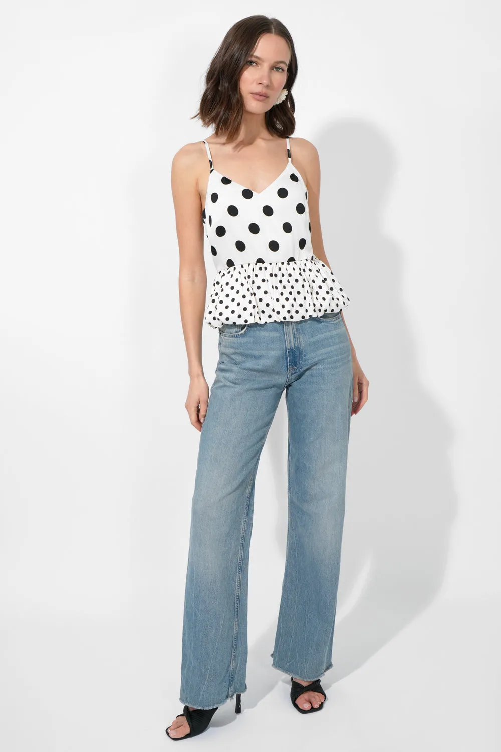 Estella Polka Dot Balloon Top