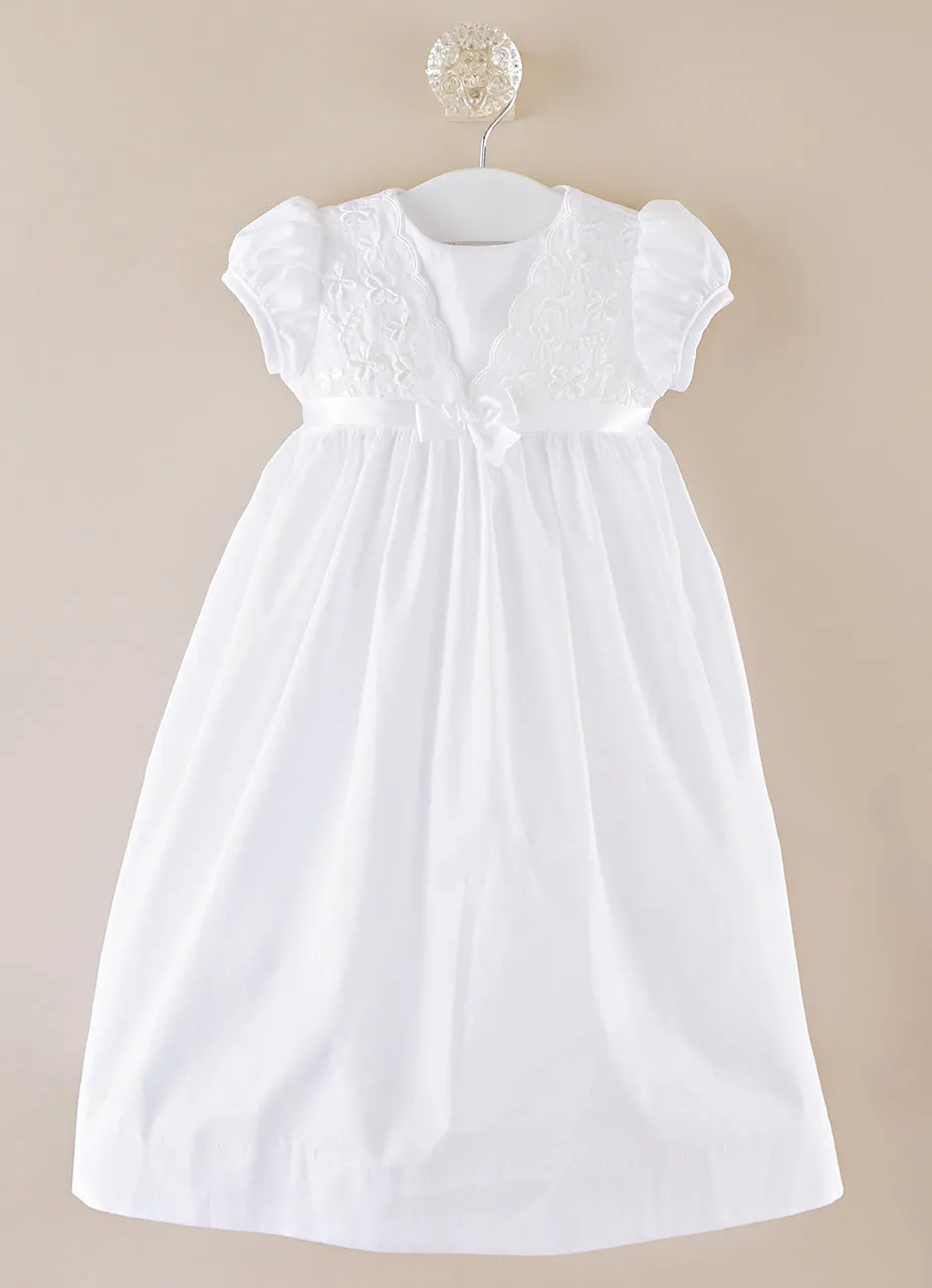 Faye Christening Dress and Headband - LTMAL-FAYE