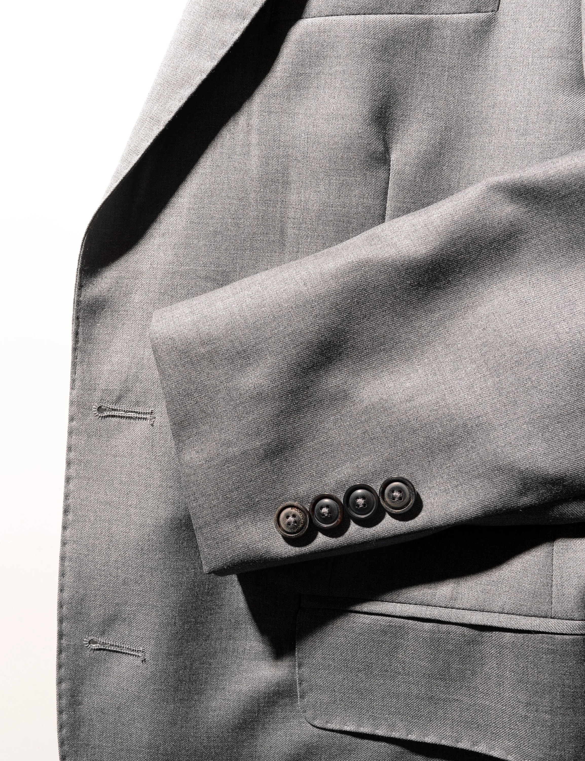 FINAL SALE: 2020 Version BKT50 Tailored Jacket in Super 110s Twill - Dove Gray