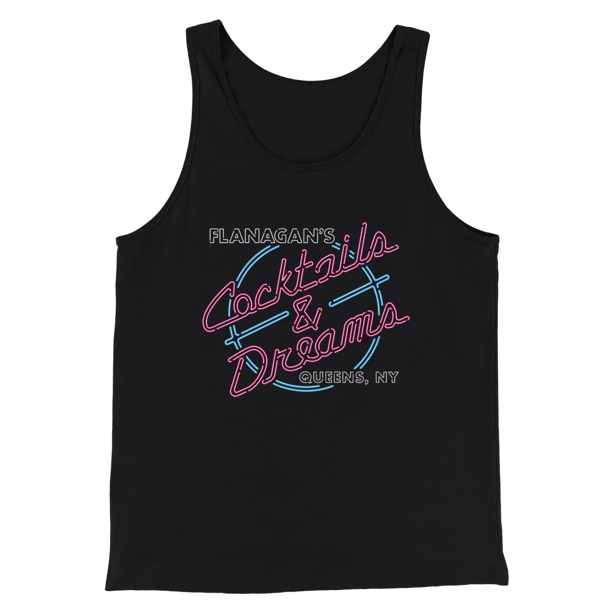 Flanagan's Cocktails and Dreams Funny Movie Men/Unisex Tank Top