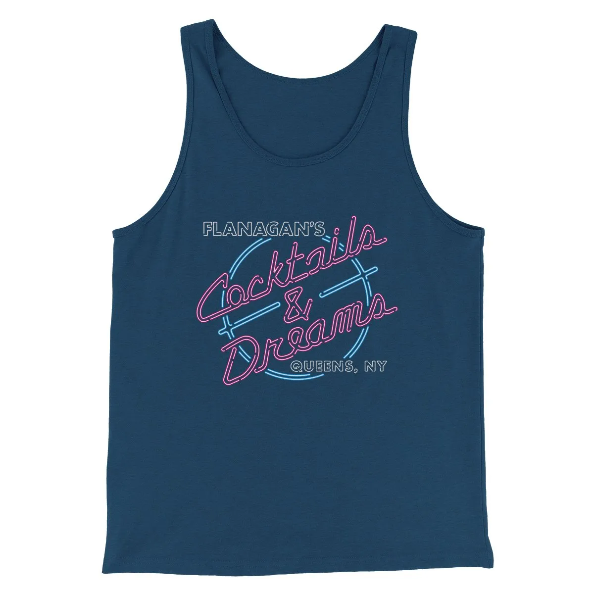 Flanagan's Cocktails and Dreams Funny Movie Men/Unisex Tank Top