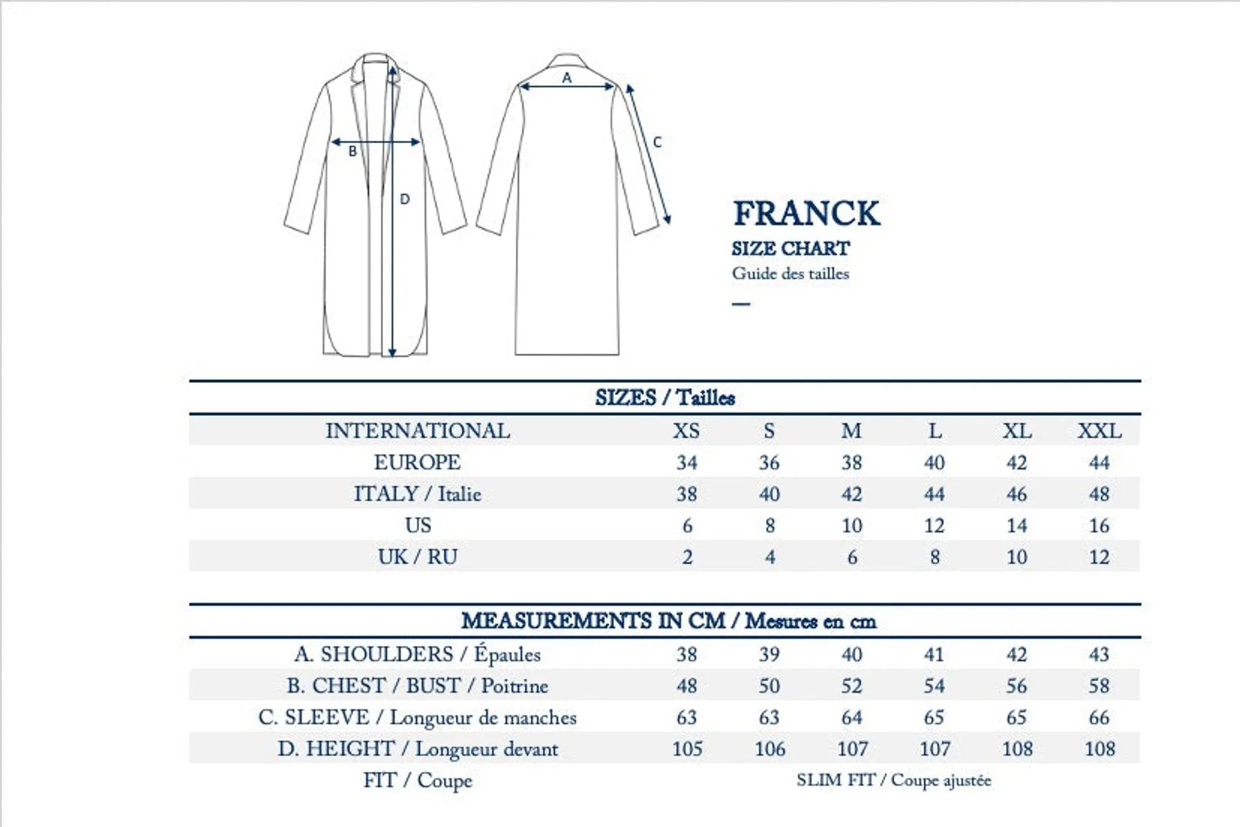 Franck khaki with checks coat