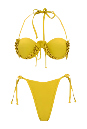 Fula Hire Rise Yellow Bikini