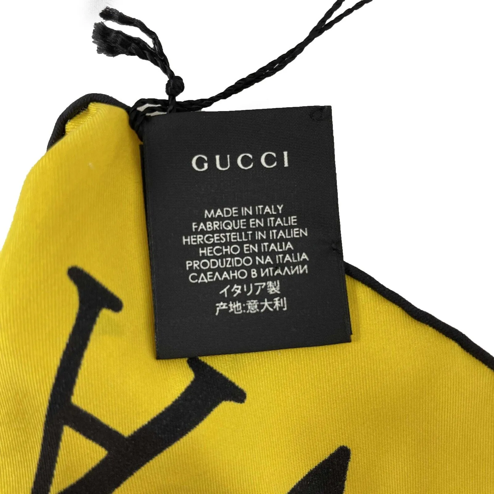 Gucci - L'avevgle Par Amovr Waterlilies Silk Scarf - New With Tags