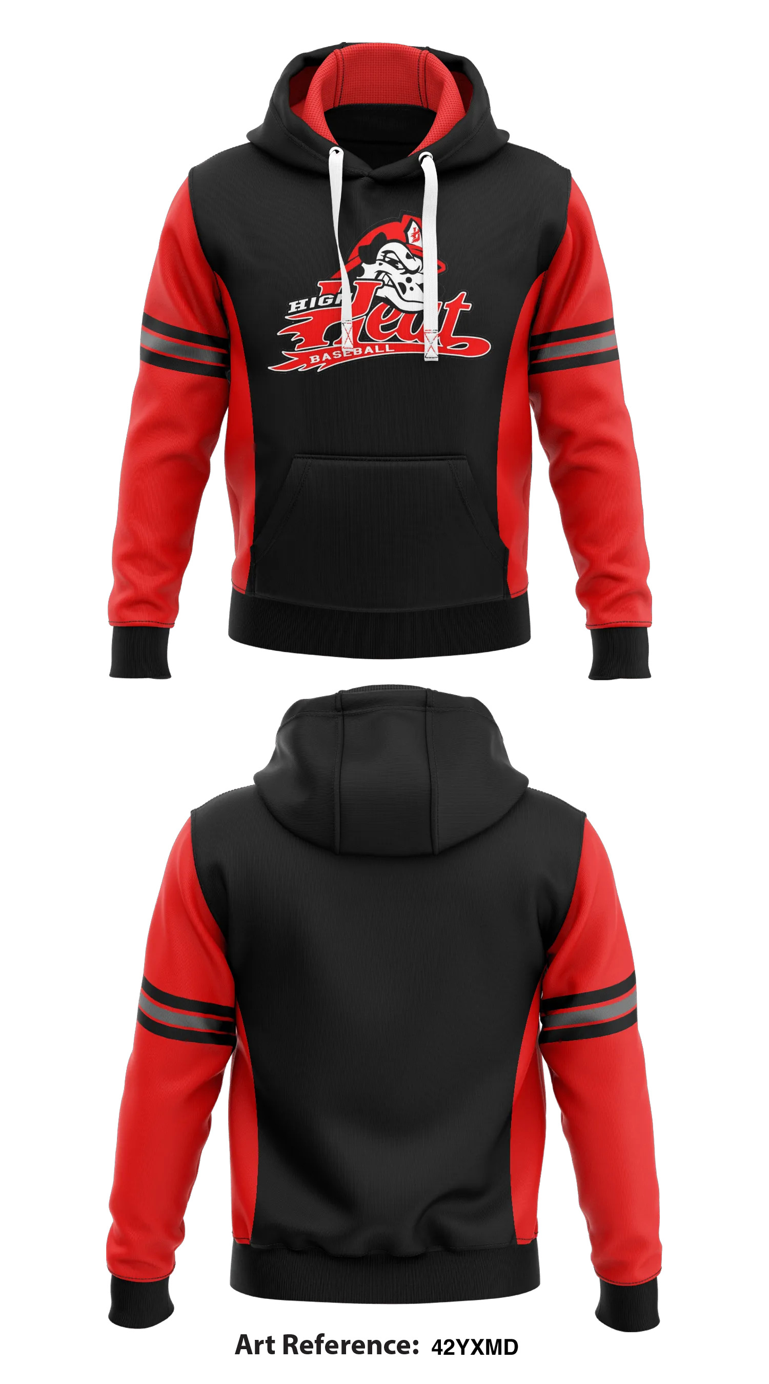 Henderson High Heat  Core Men's Hooded Performance Sweatshirt - 42YxMD
