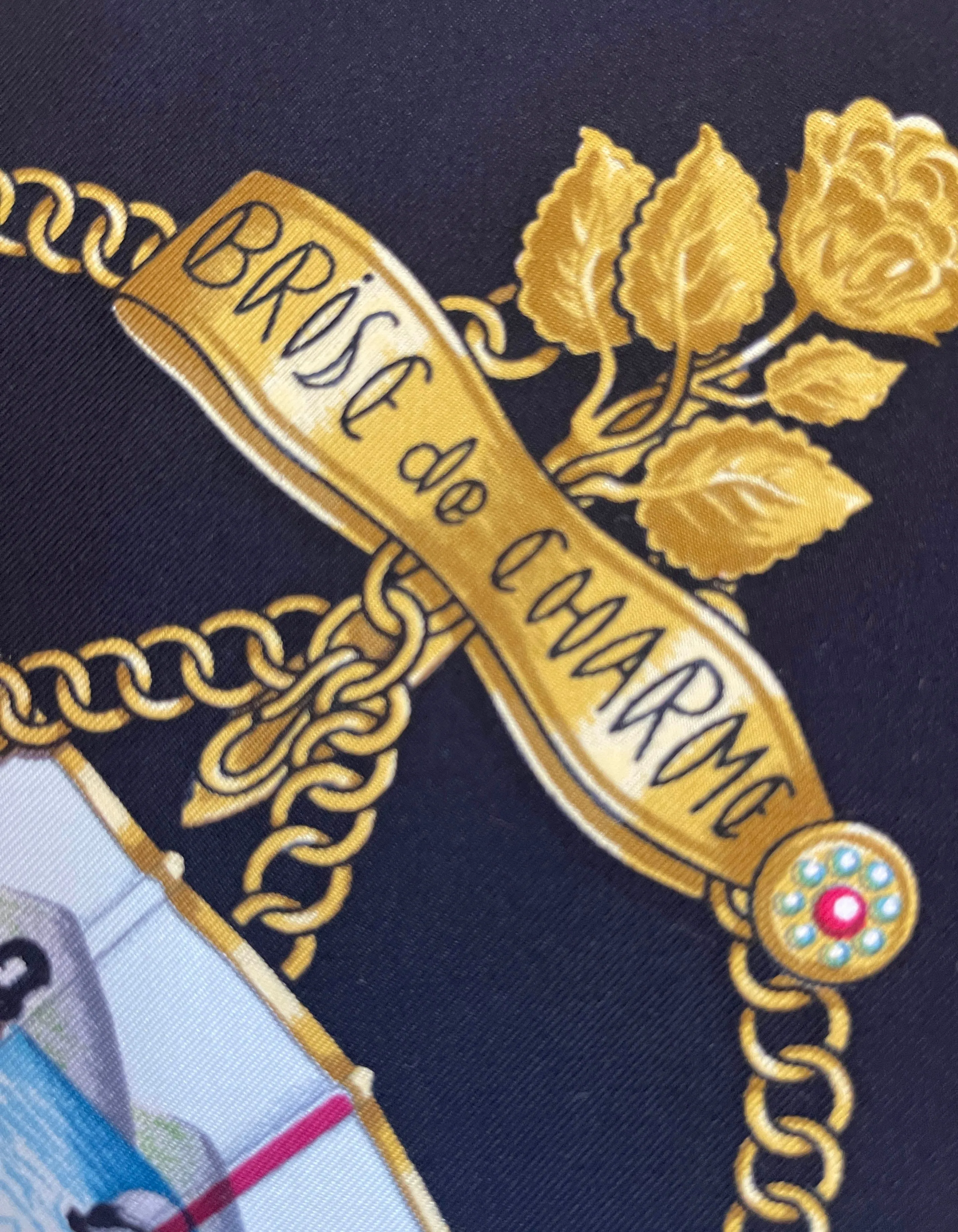 Hermes Brise de Charme 90cm Silk Scarf