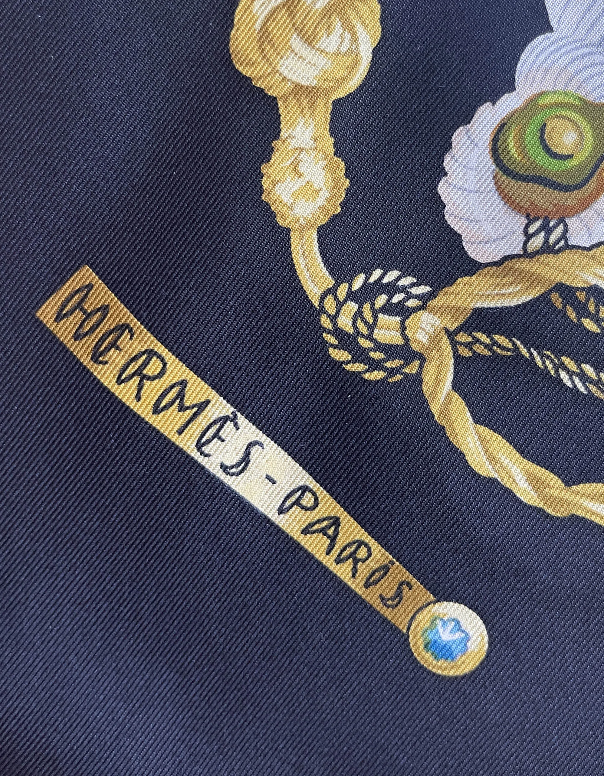 Hermes Brise de Charme 90cm Silk Scarf