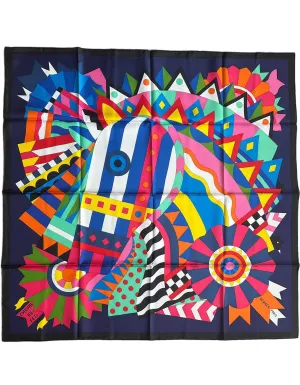 Hermes NEW Cheval De Fete 90cm Silk Scarf