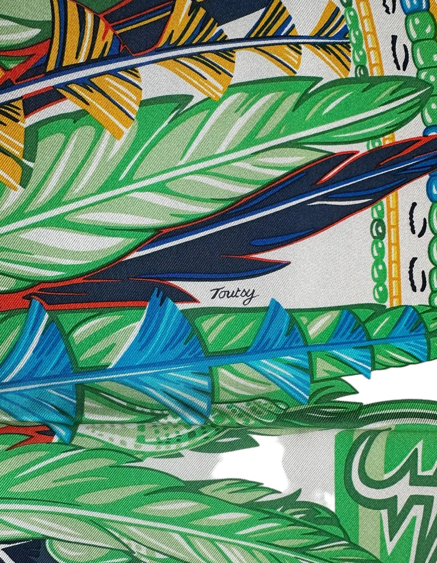 Hermes NEW Danse Pacifique 90cm Silk Scarf