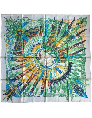 Hermes NEW Danse Pacifique 90cm Silk Scarf