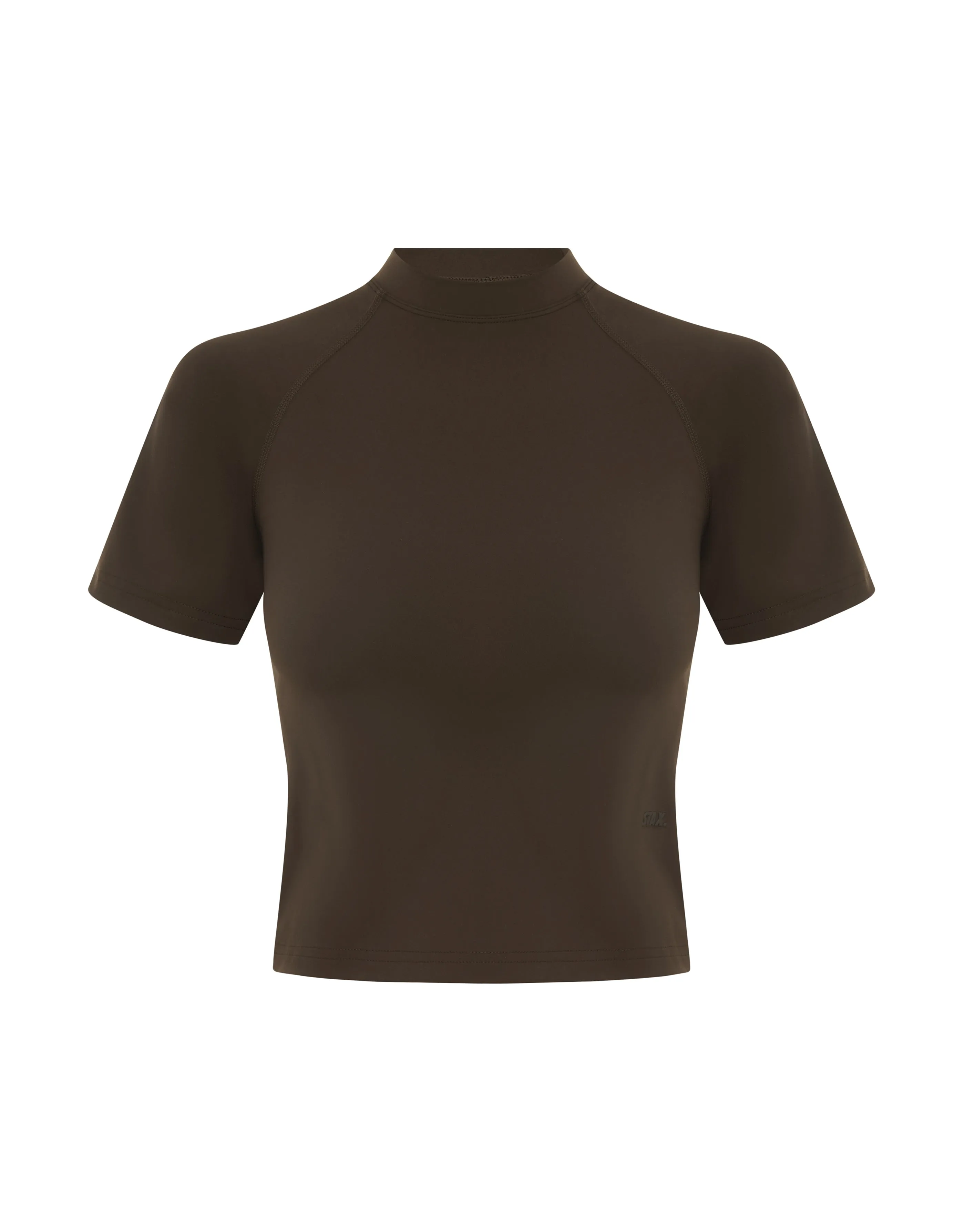 High Neck Tee NANDEX™ - Chocolate