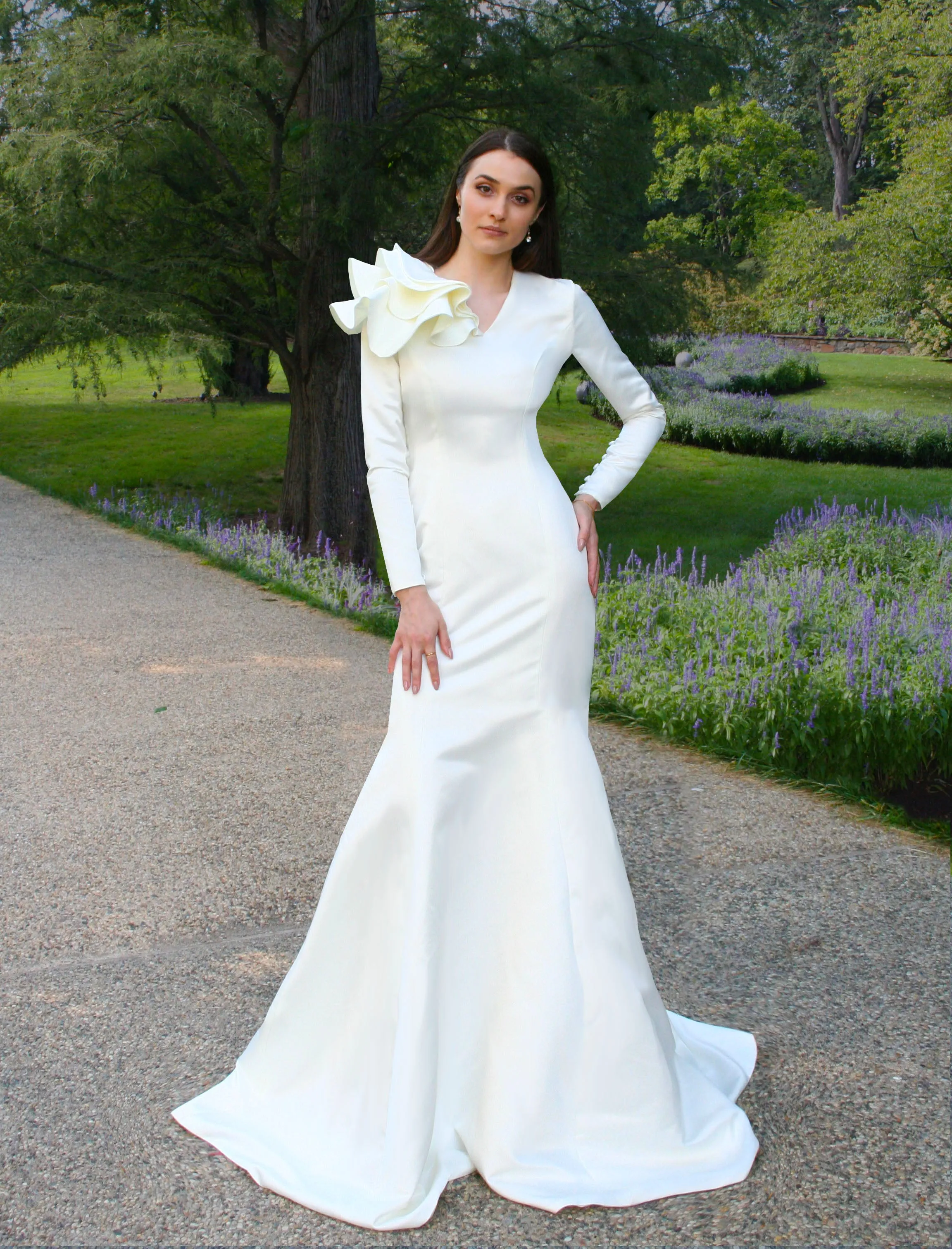 Honour - Long Sleeves Wedding Dress