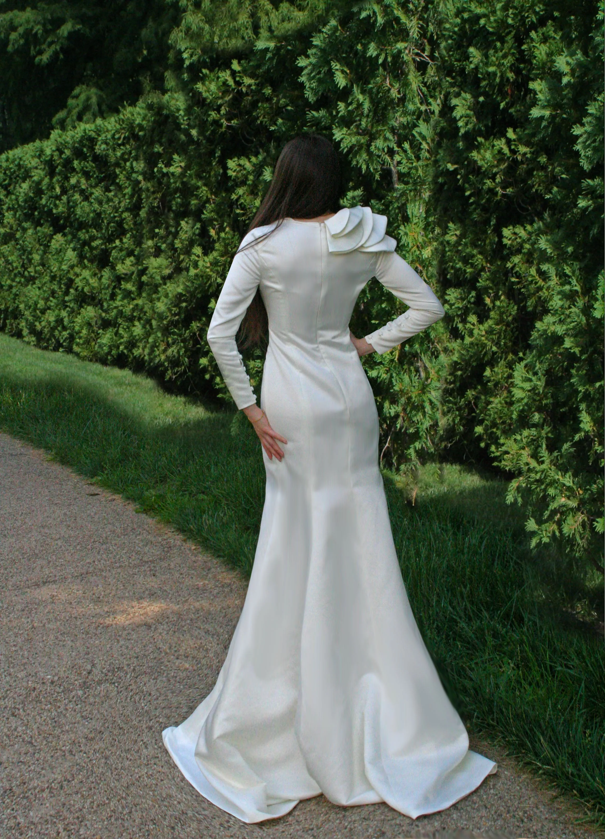 Honour - Long Sleeves Wedding Dress