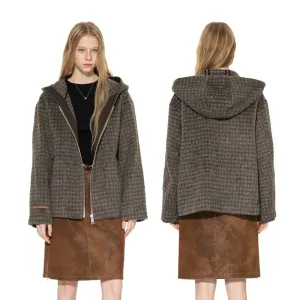 Hooded Woolen Coat