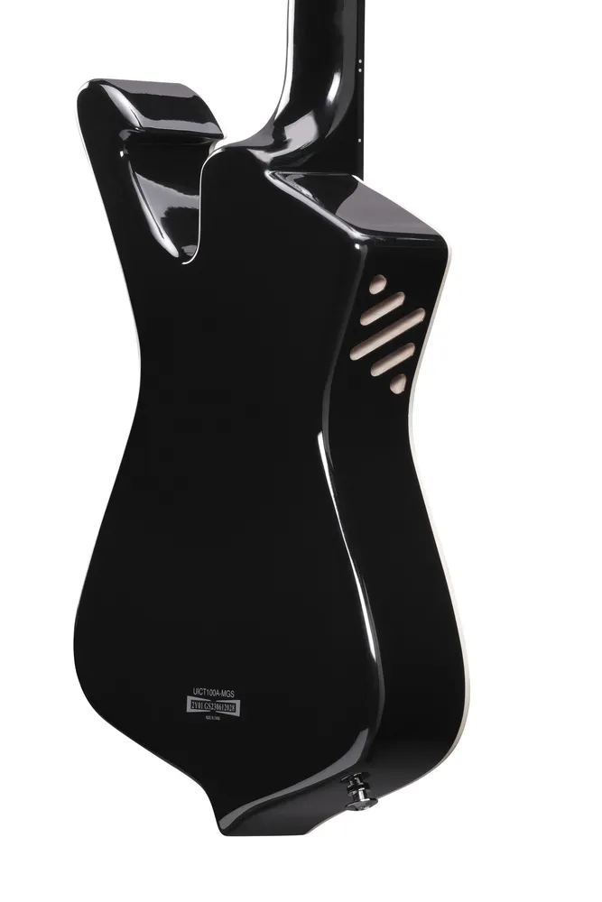 Ibanez  UICT100 A Iceman Style Ukulele Metalic Gray Sunburst