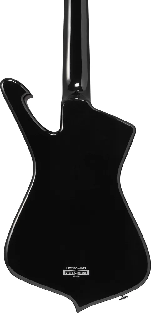 Ibanez  UICT100 A Iceman Style Ukulele Metalic Gray Sunburst